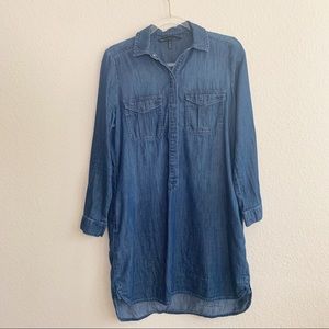 WHBM chambray dress. Size 10P